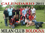 Copertina Calendario 2011 Milan Club Bologna